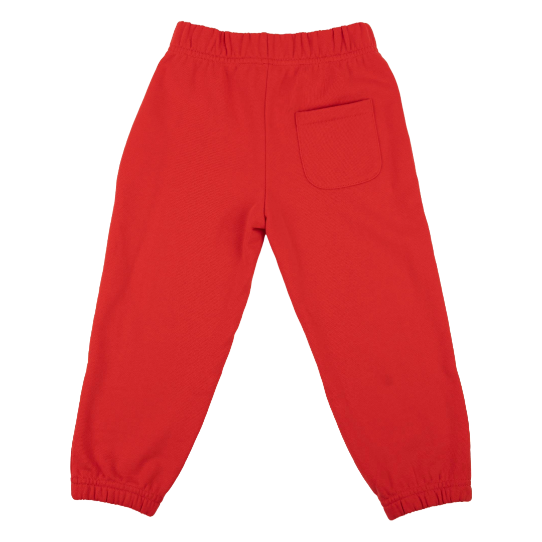 Kids Sweatpants In Engine Red