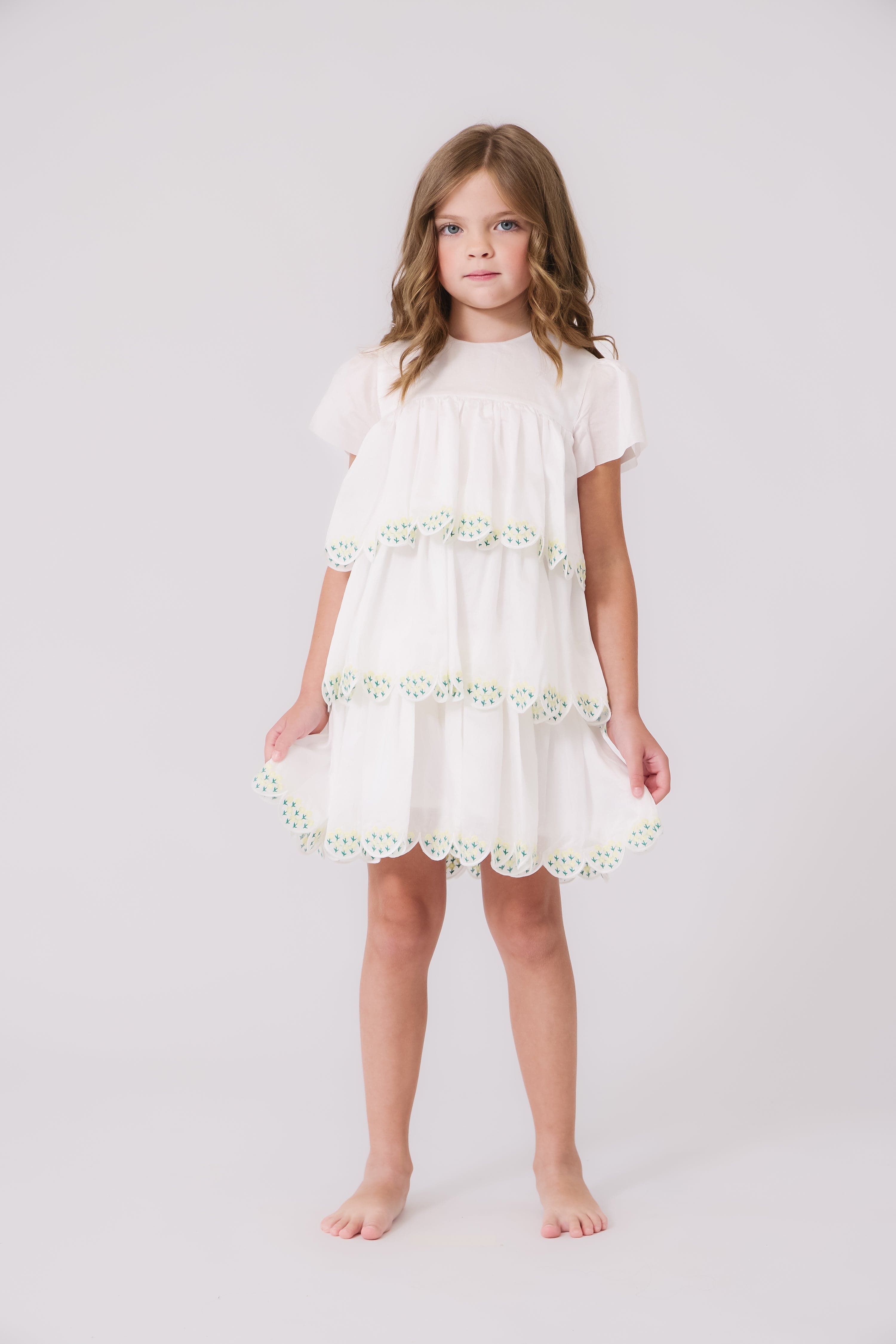 Gracie Dress - Yellow