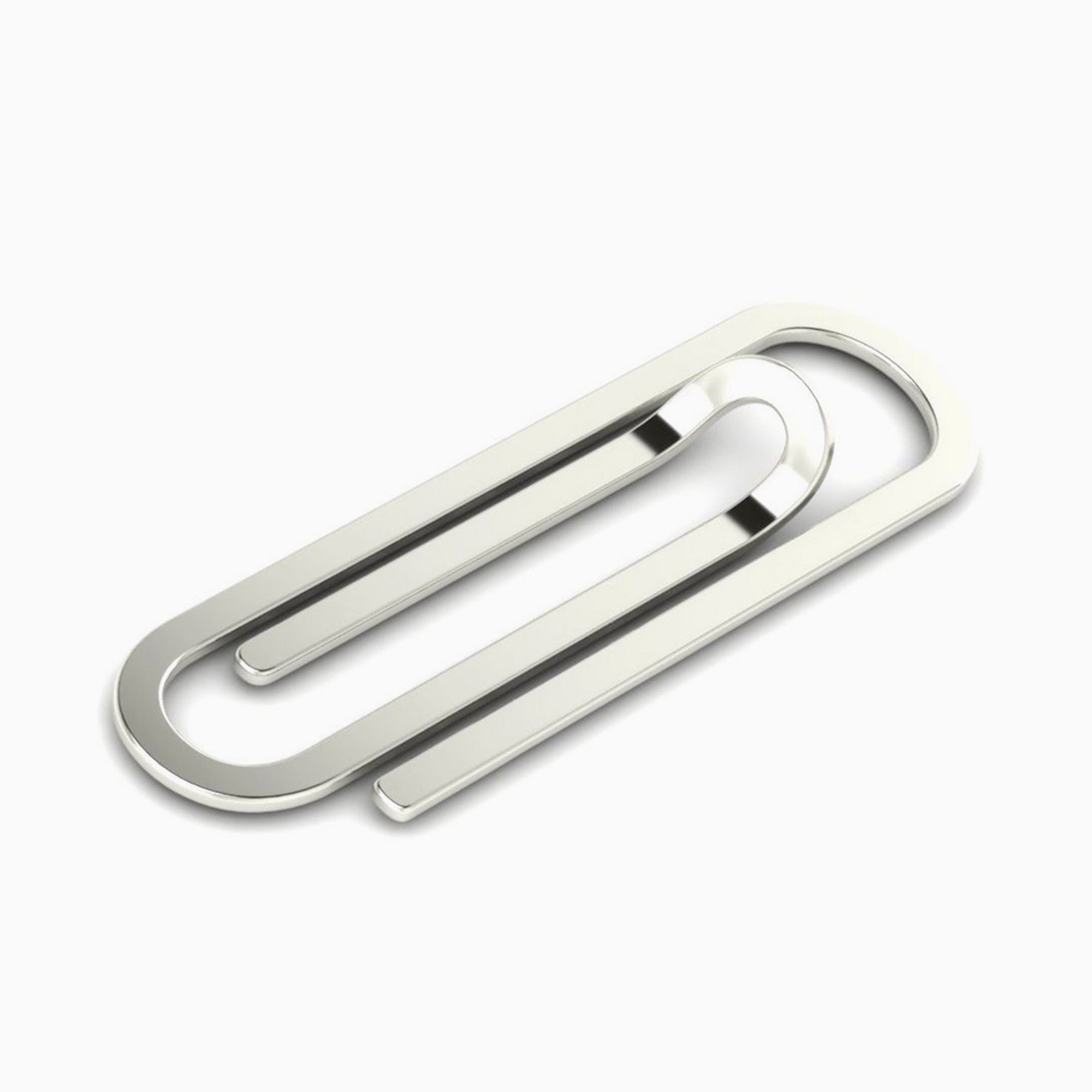 Paper Clip Sterling Silver Money Clip By Krysaliis