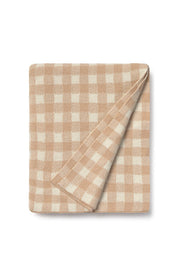 Knitted Blanket Vichy Rose