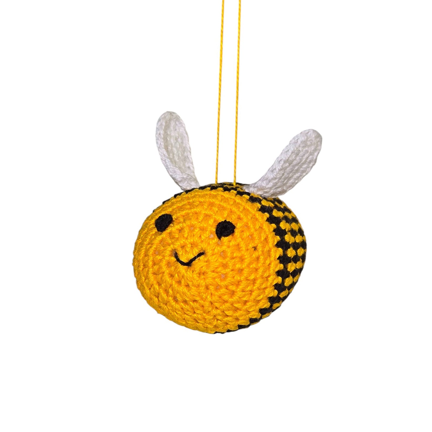 Crochet Bee Ornament