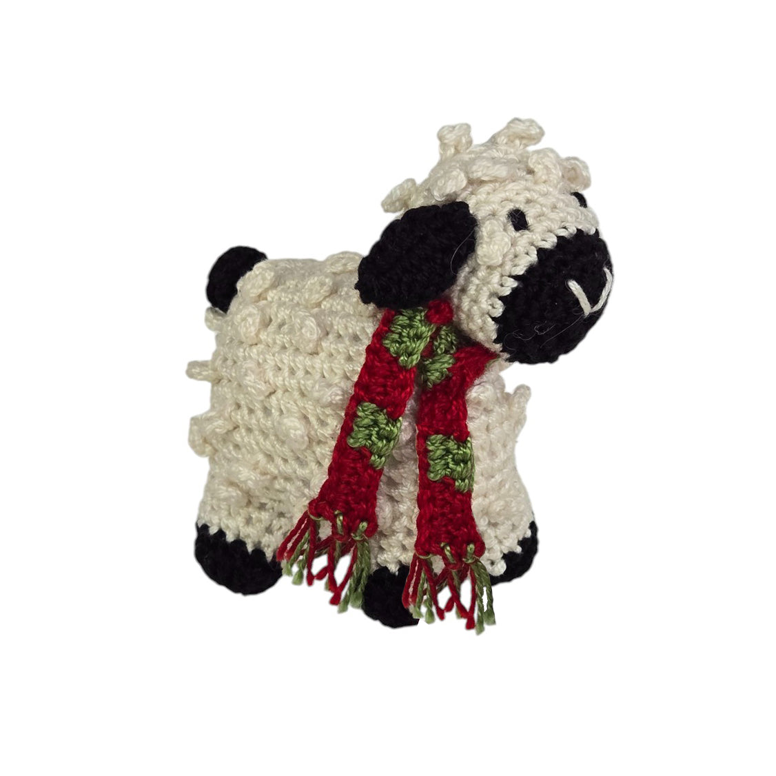Crochet Lamb Ornament