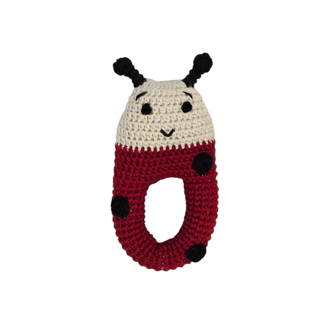 Crochet Ladybug Rattle