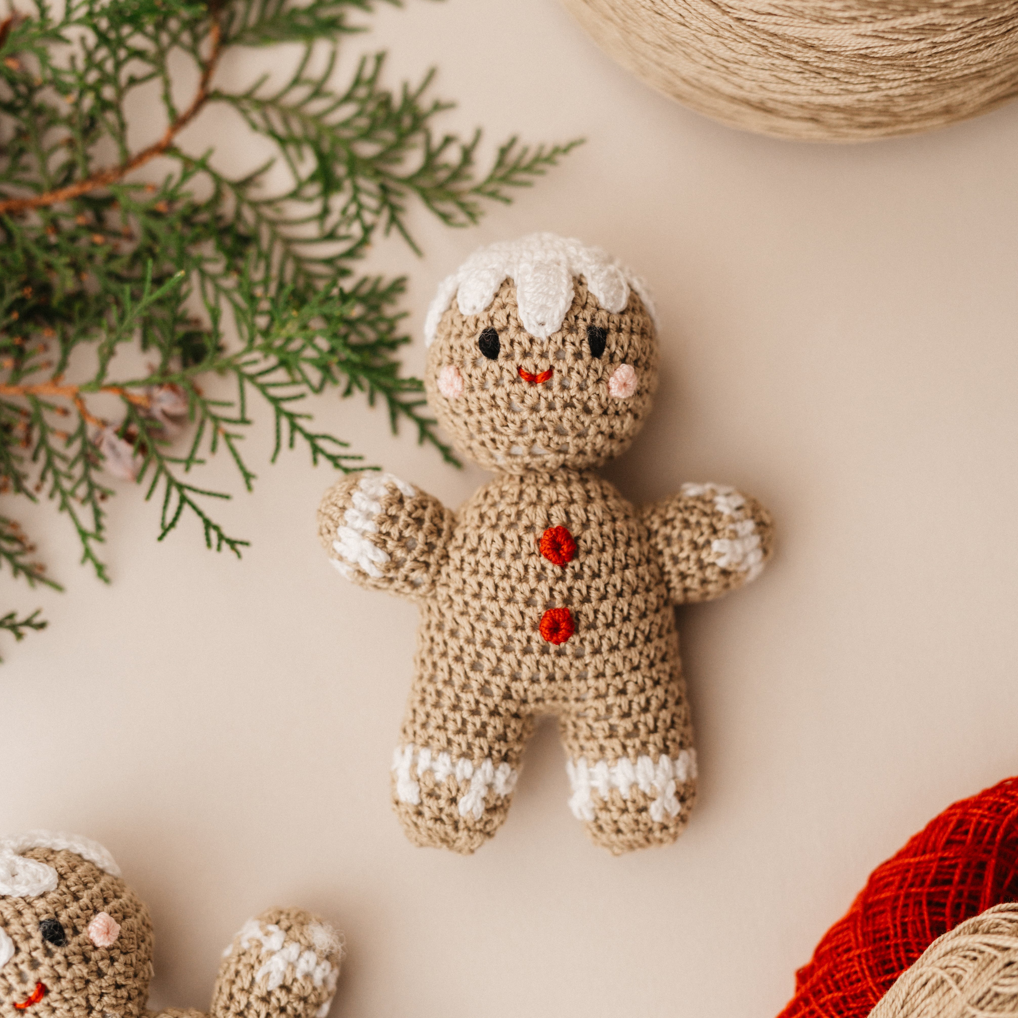 Crochet Gingerbread Toy