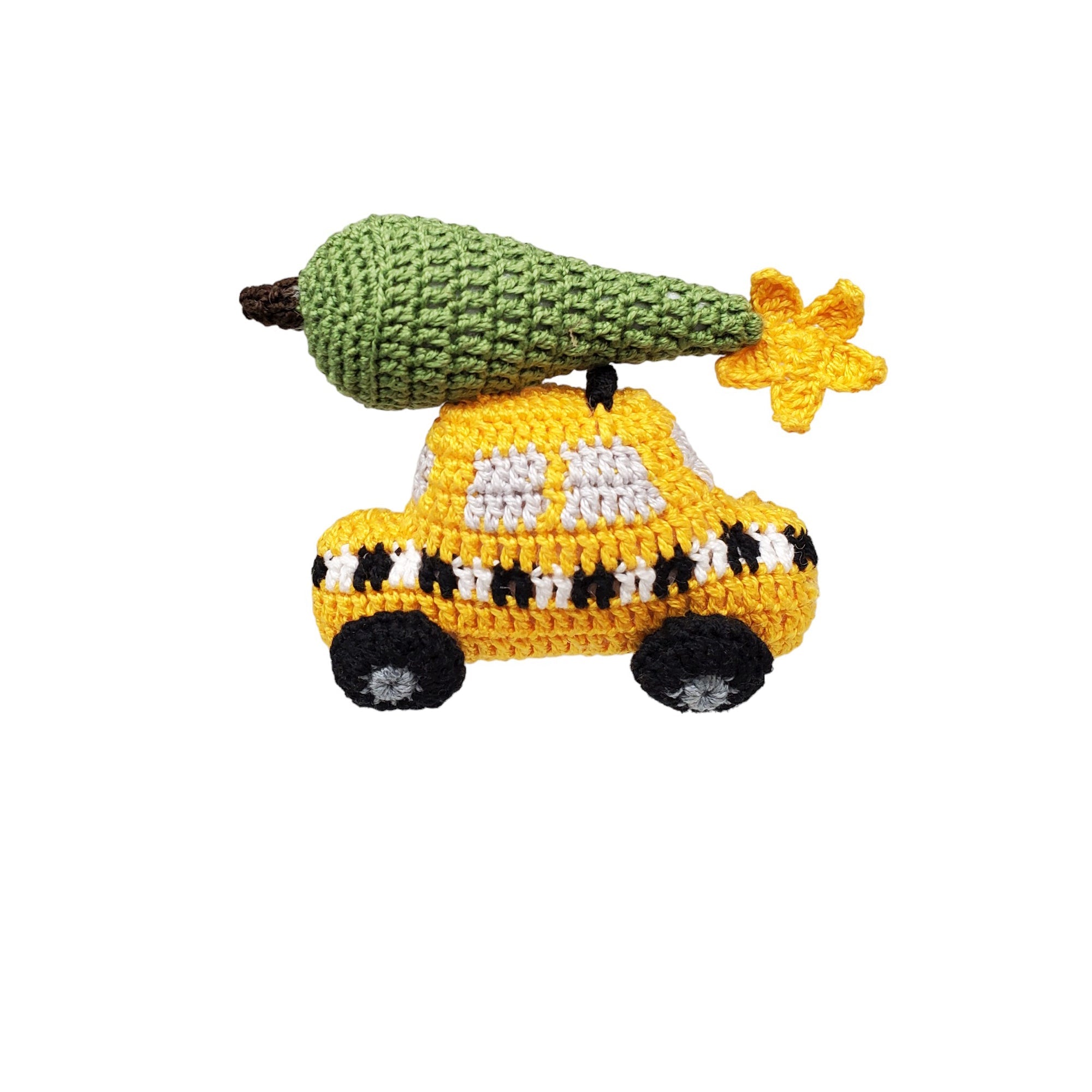 Taxi Cab Ornaments, Set Of 3