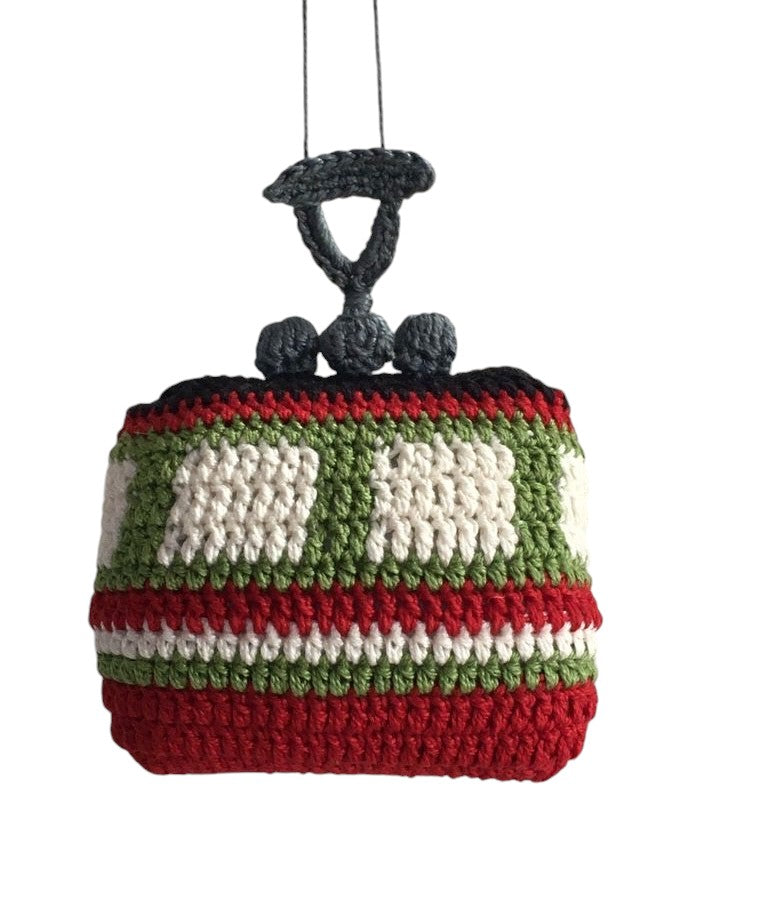 Crochet Gondola Ornament