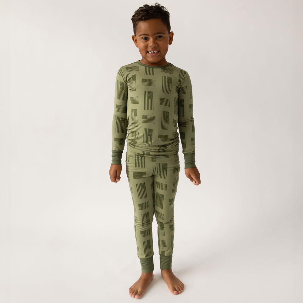 Kolton Bamboo 2-piece Long Sleeve Set