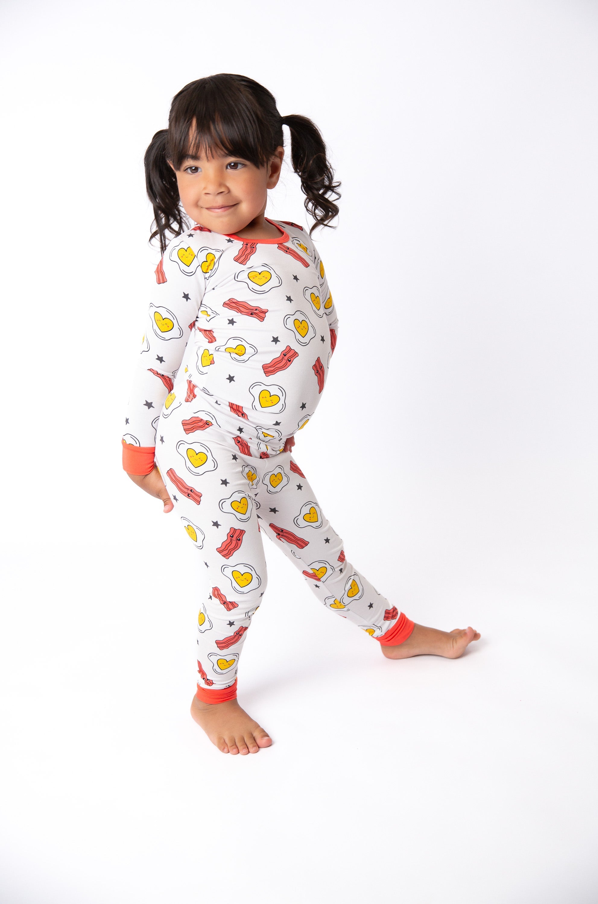 Eggs & Bacon Bamboo Toddler 2 Piece Set
