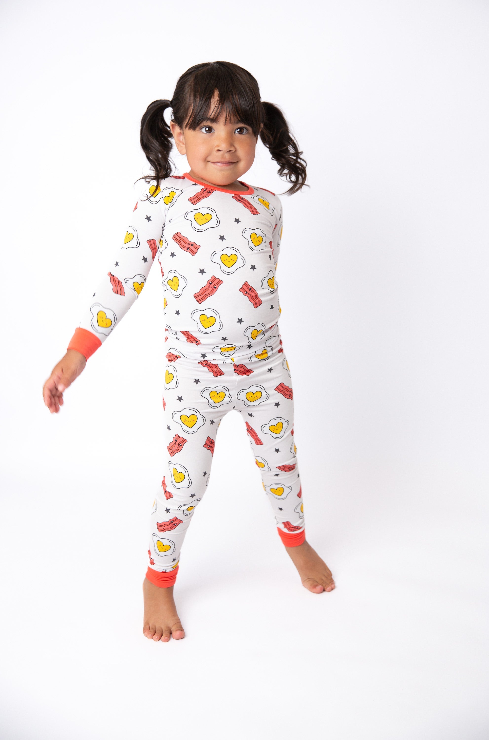 Eggs & Bacon Bamboo Toddler 2 Piece Set