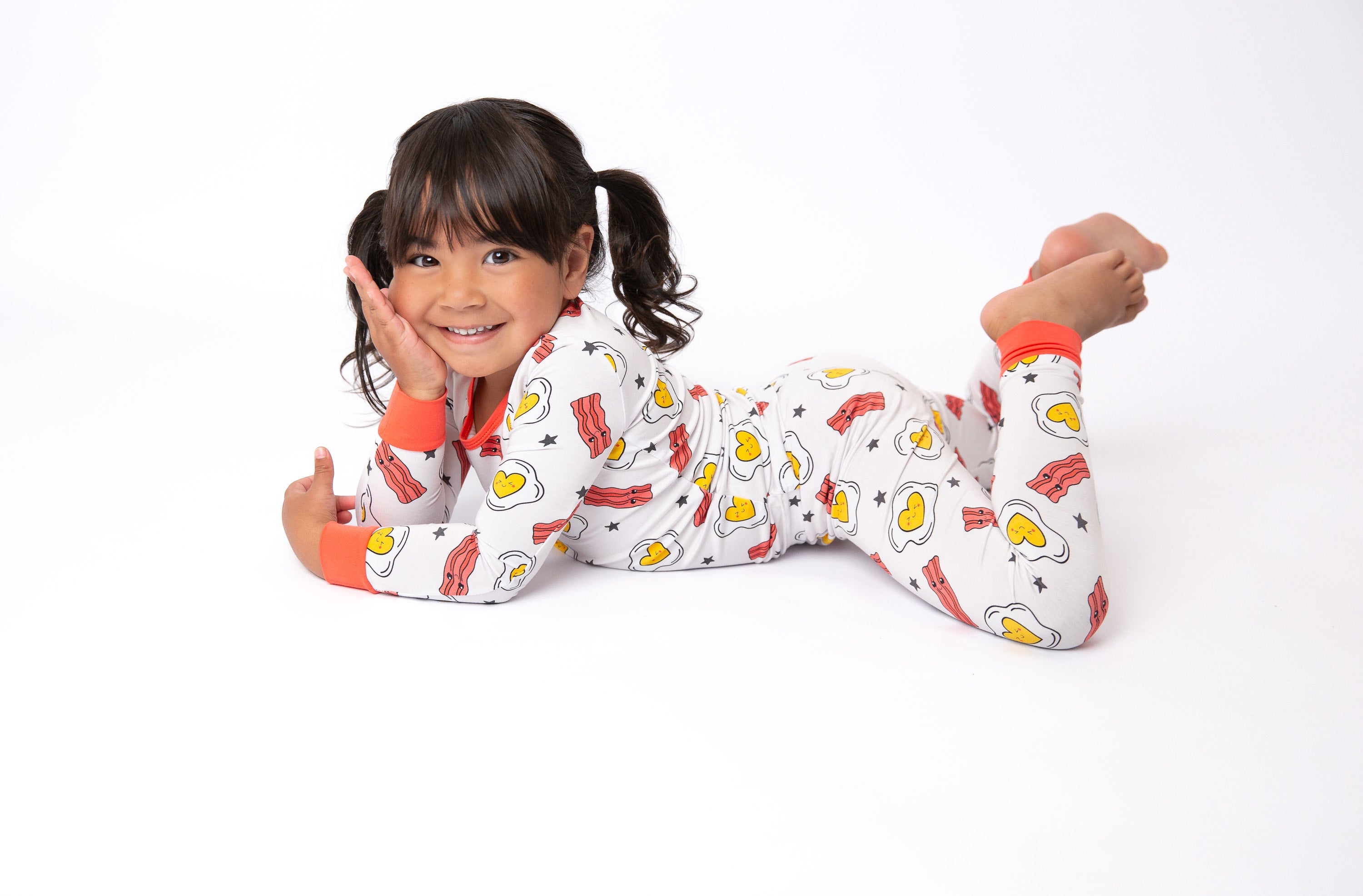 Eggs & Bacon Bamboo Toddler 2 Piece Set