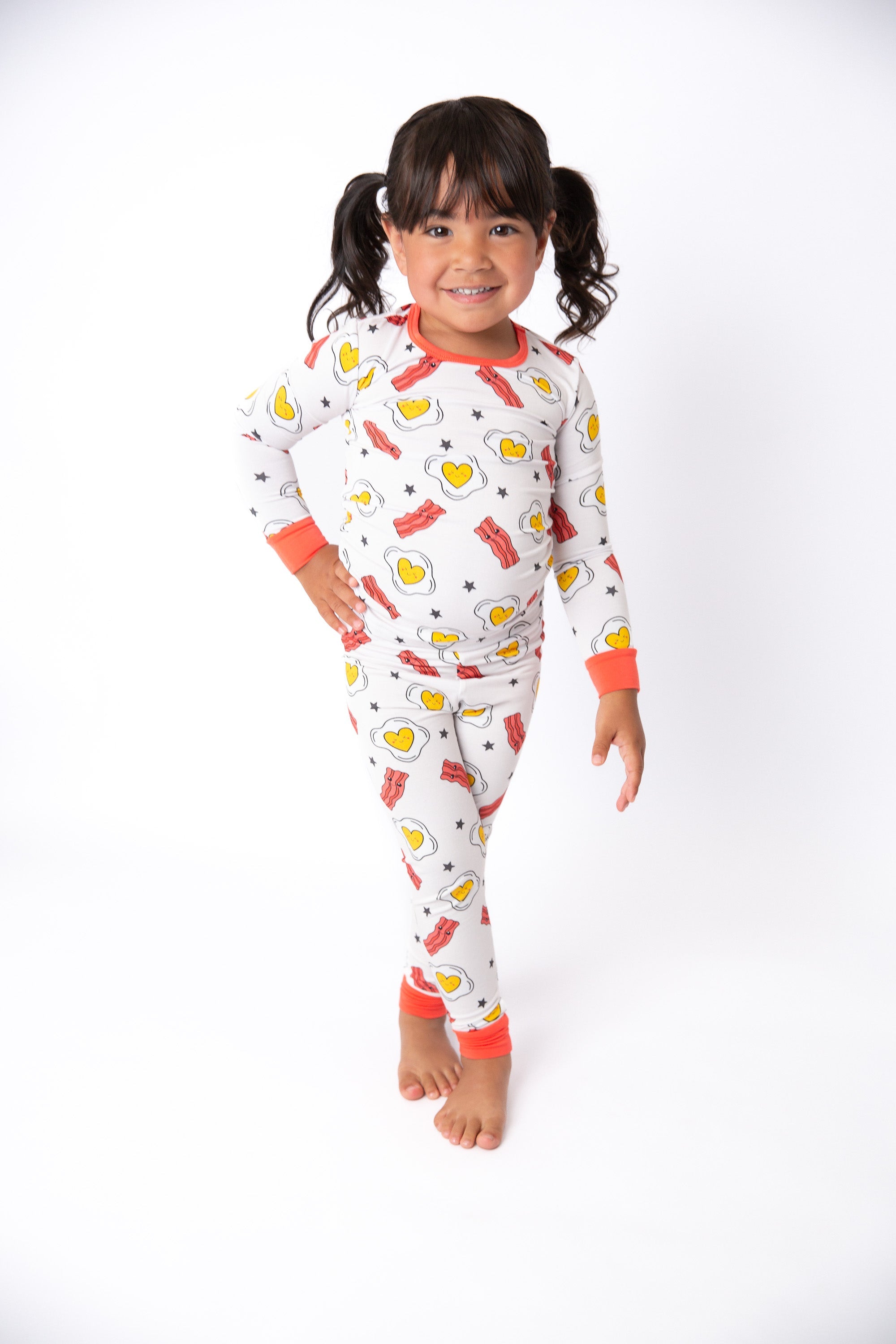 Eggs & Bacon Bamboo Toddler 2 Piece Set