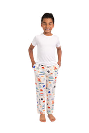 Windy City Chicago Bamboo Pajamas Unisex| Soft Chicago Kids Pajama Set