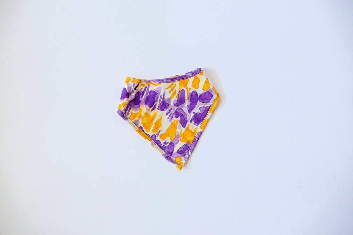 Tie Dye Baby Bib | Soft Absorbent Feeding Bib |