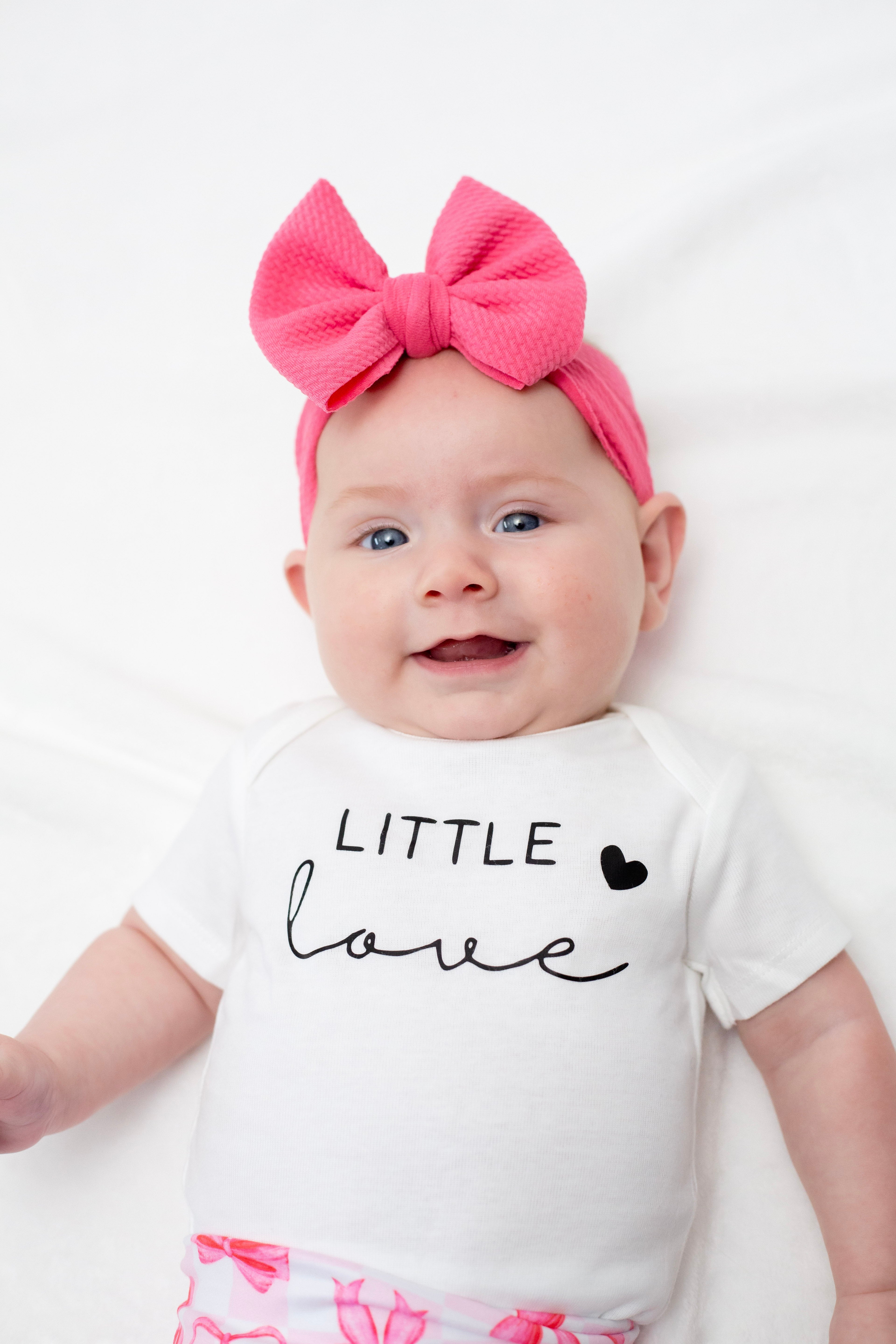 Little Love Pink Bow Bummies Set
