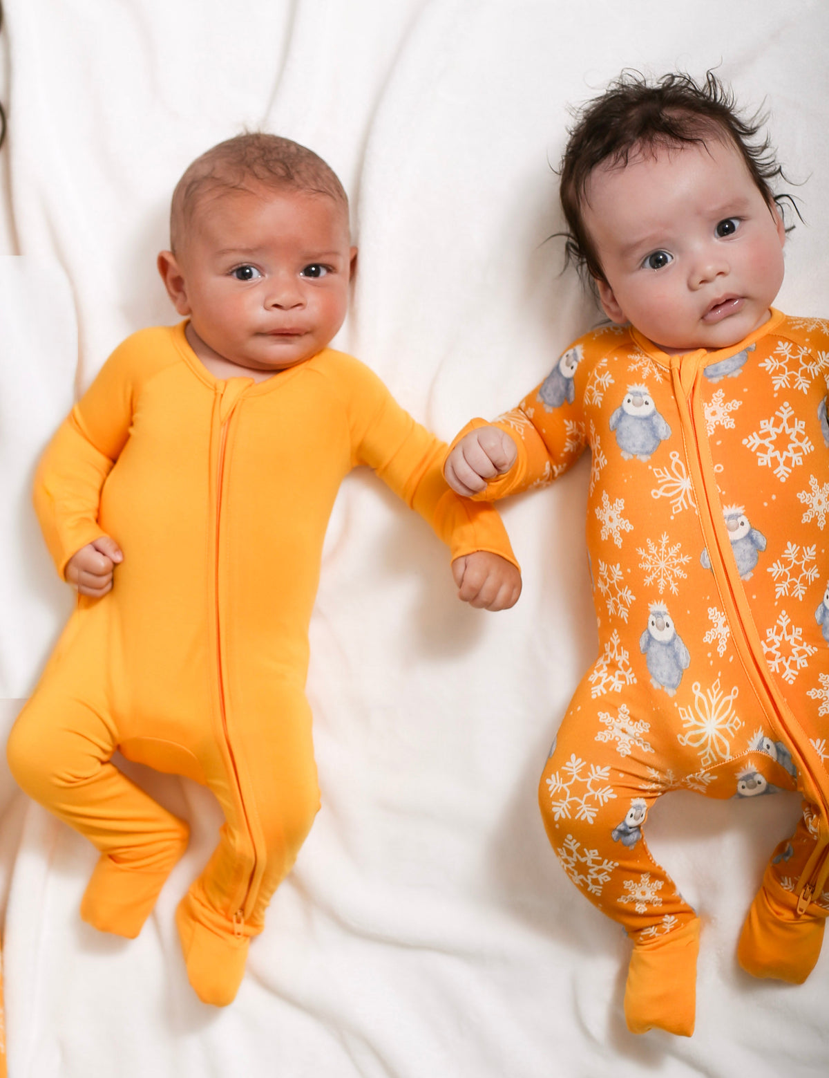 My First Snow Fall - Penguin Onesies