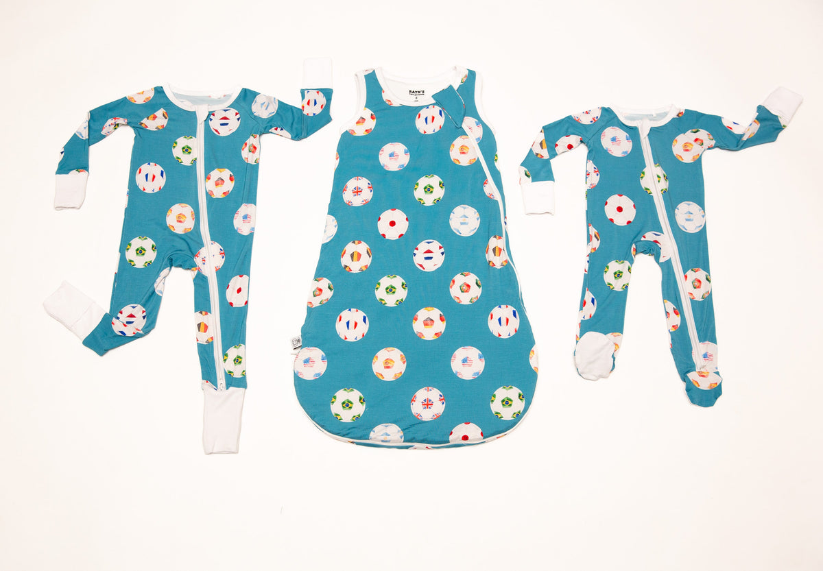 My Soccer Outfit Bamboo Baby Onesie | Soccer Baby Outfit