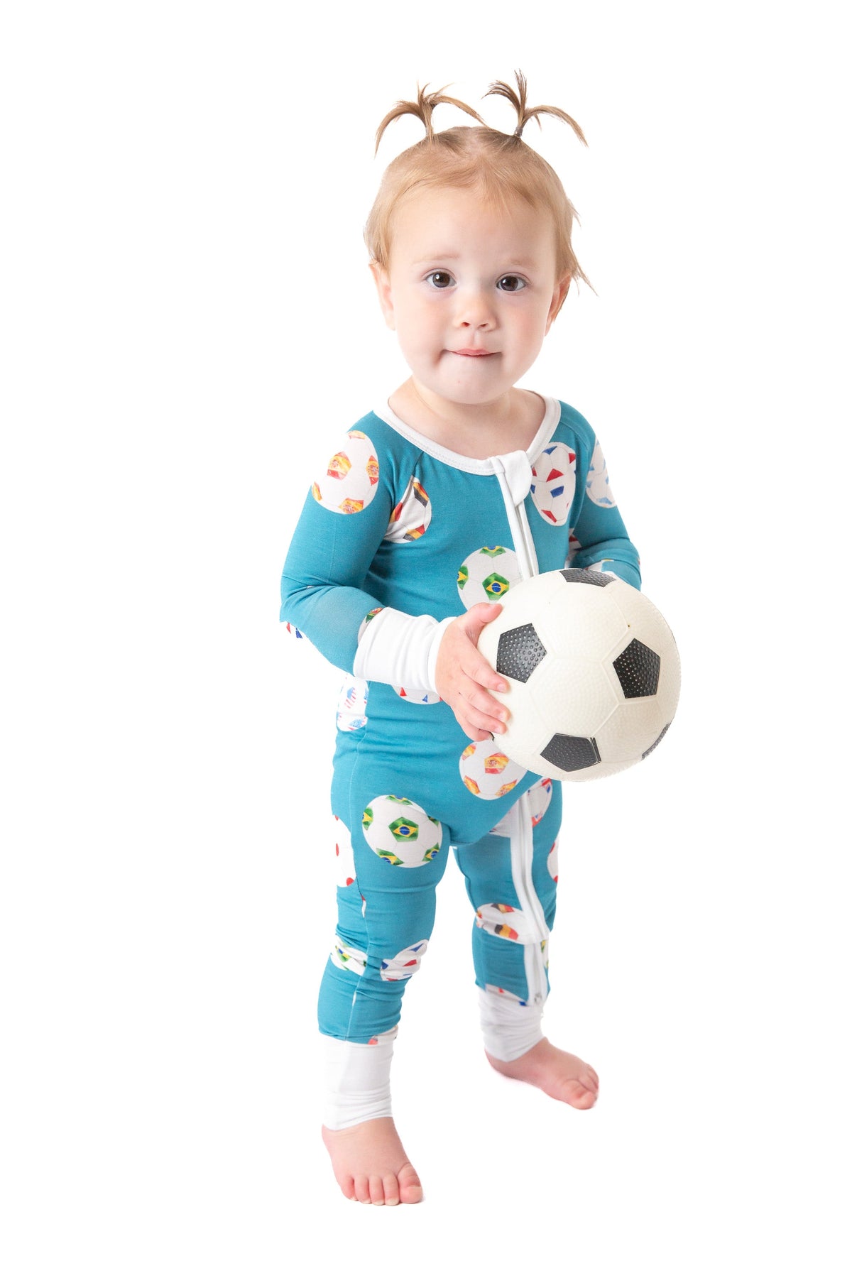 My Soccer Outfit Bamboo Baby Onesie | Soccer Baby Outfit