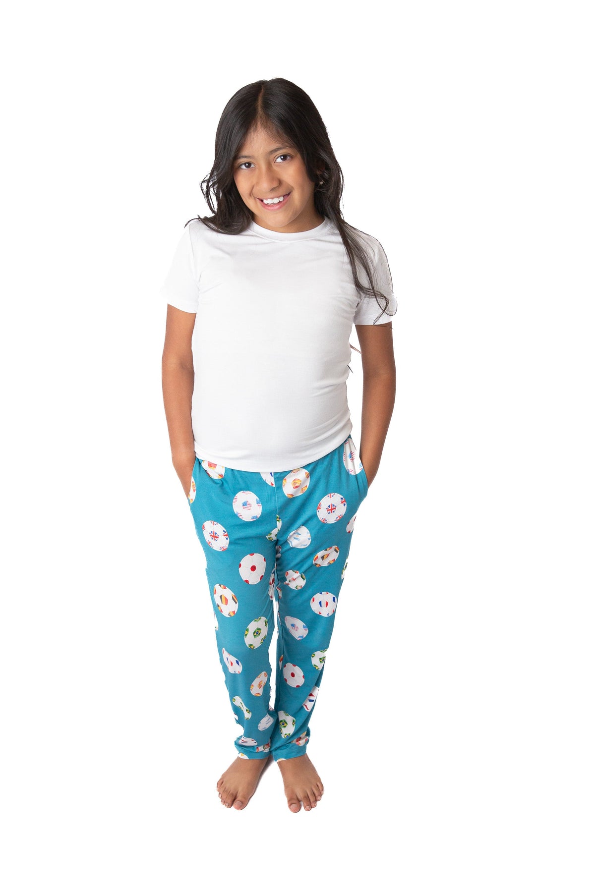 My First Soccer Pajamas For Kids Ages 7–12 | Bamboo Pj Set