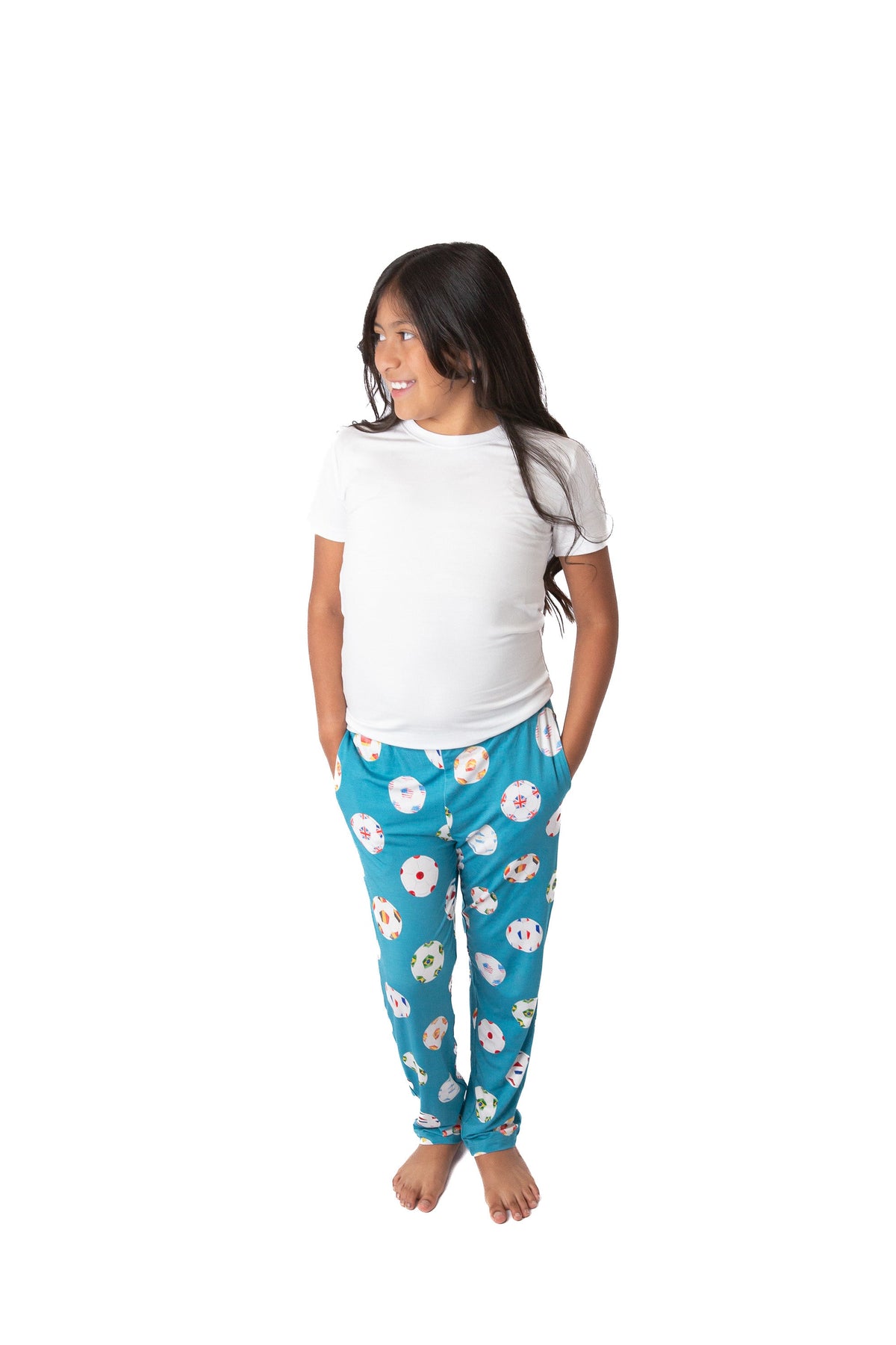 My First Soccer Pajamas For Kids Ages 7–12 | Bamboo Pj Set