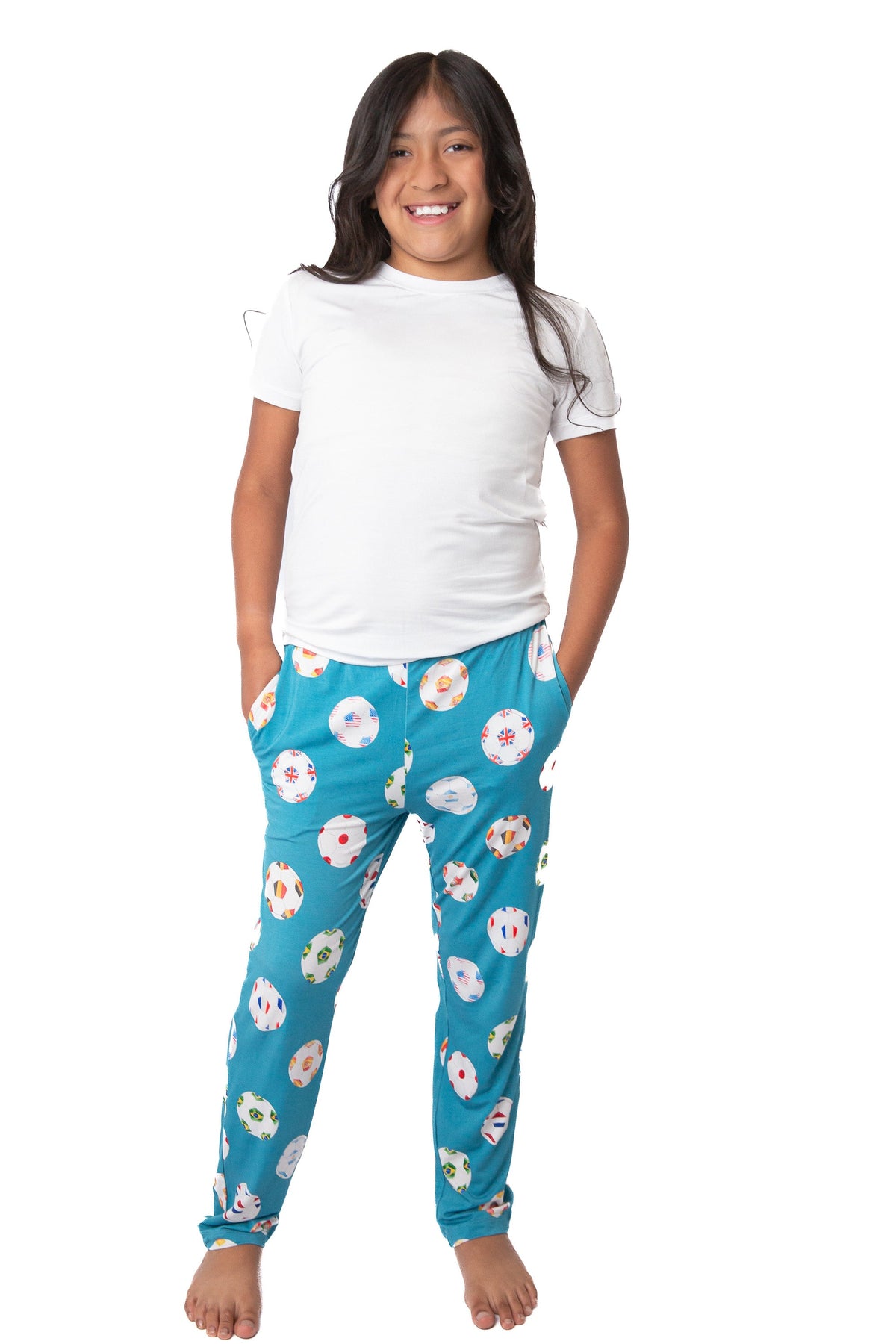My First Soccer Pajamas For Kids Ages 7–12 | Bamboo Pj Set