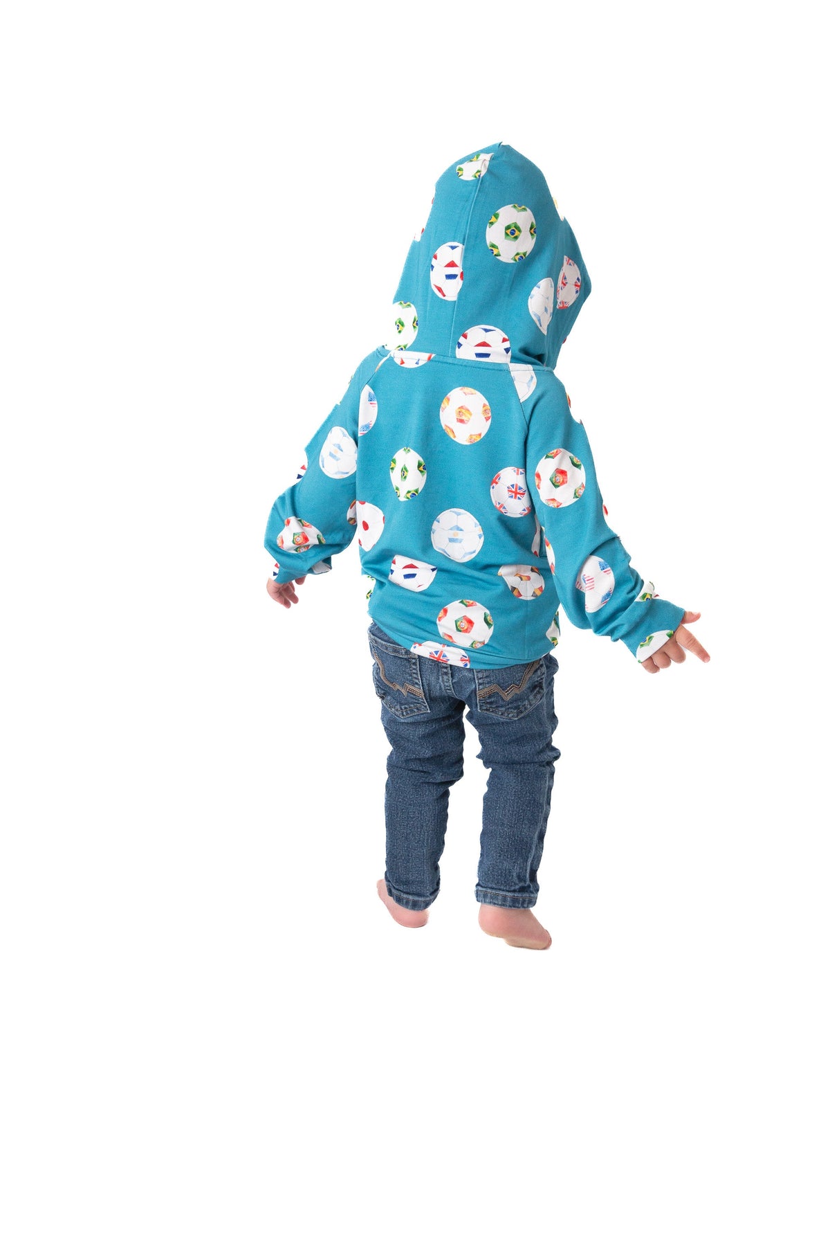 My First Soccer Outfit Bamboo Soccer Hoodie | Unisex Kids Hoodie Ages 18m–6y