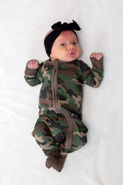 Classic Camo Convertible Footie