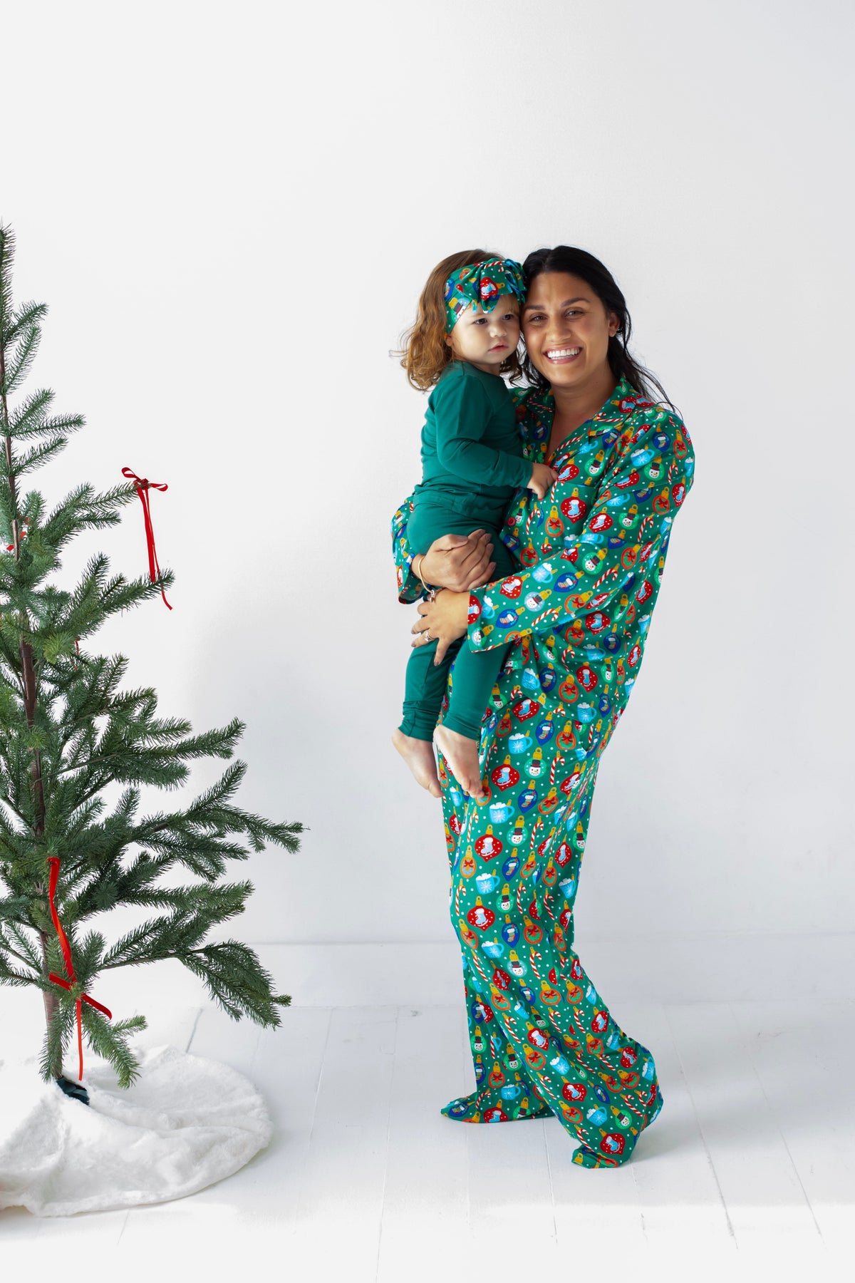 My First Christmas Bamboo Pajamas-women's 2 Piece Set
