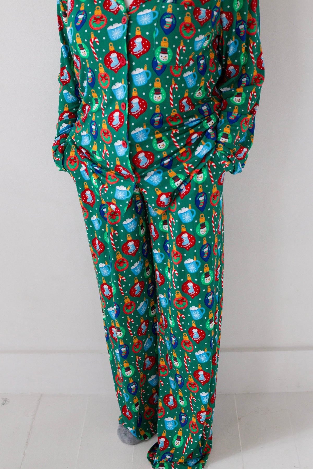 My First Christmas Bamboo Pajamas-women's 2 Piece Set