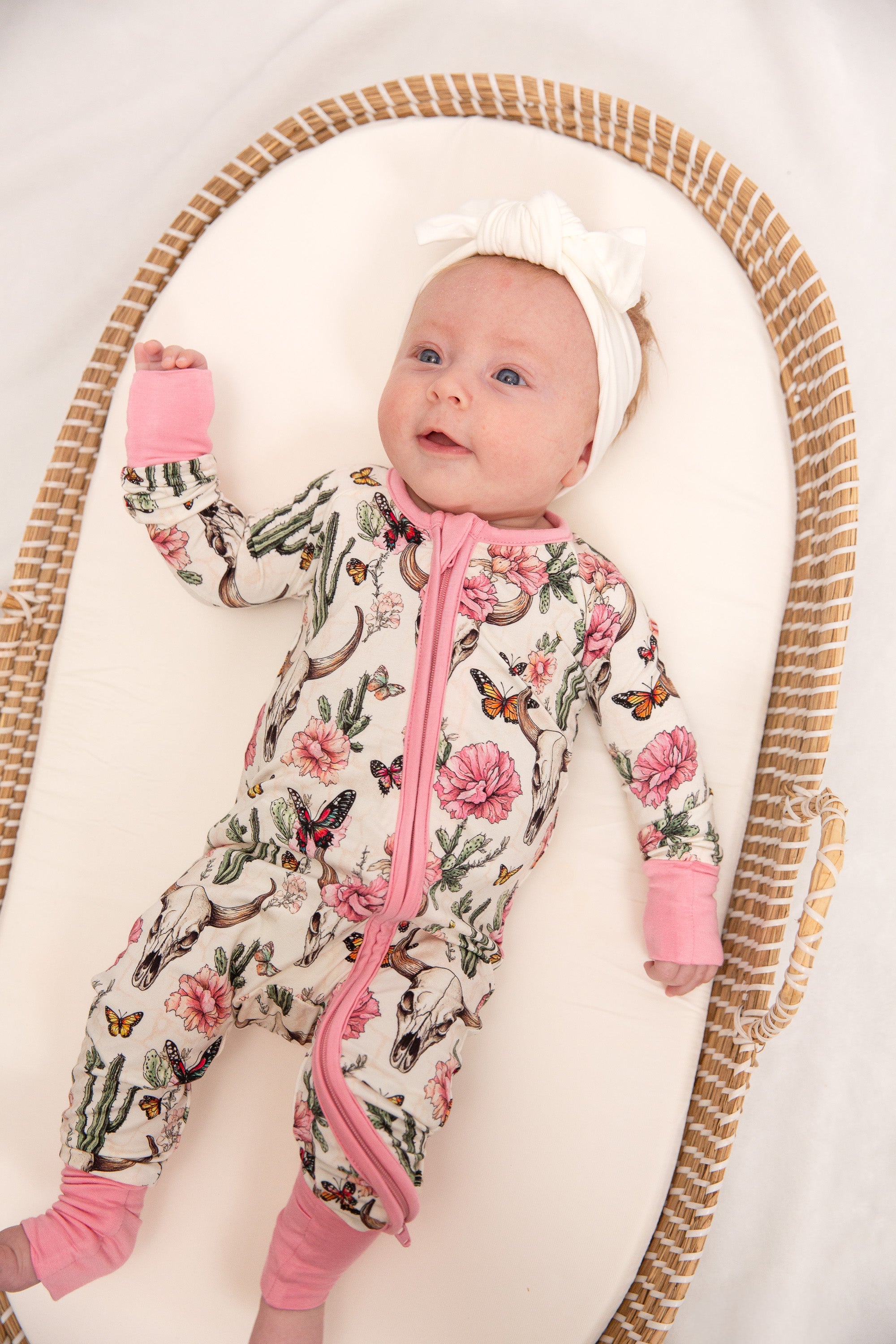 Blush & Bone Convertible Footie