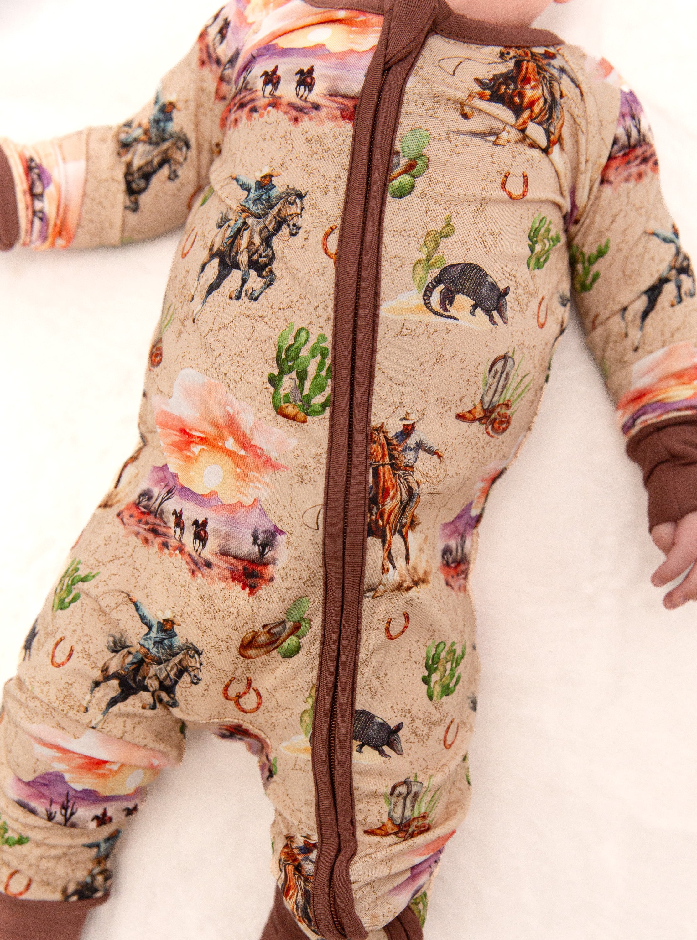 Wild West Convertible Footie