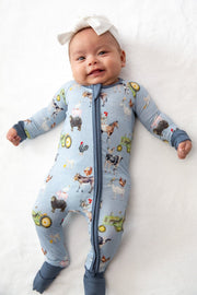 Farm Folly Convertible Footie