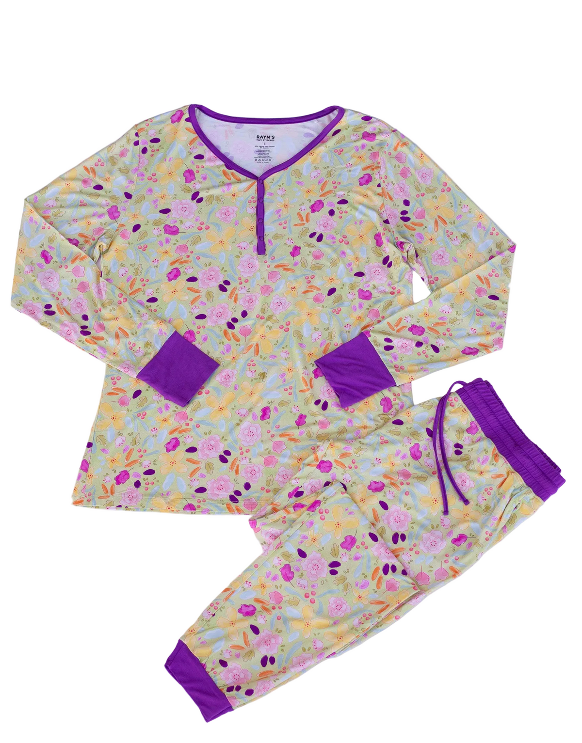 My First Bloom Women’s Bamboo Pajamas | Jogger Set
