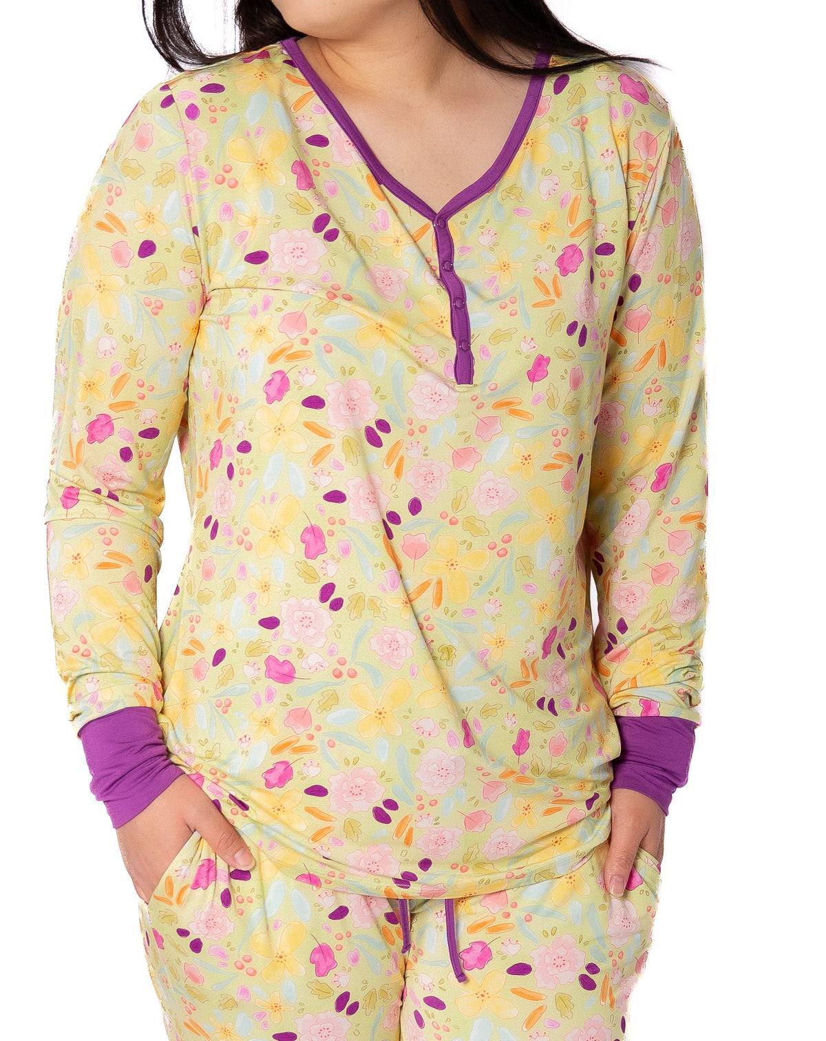 My First Bloom Women’s Bamboo Pajamas | Jogger Set