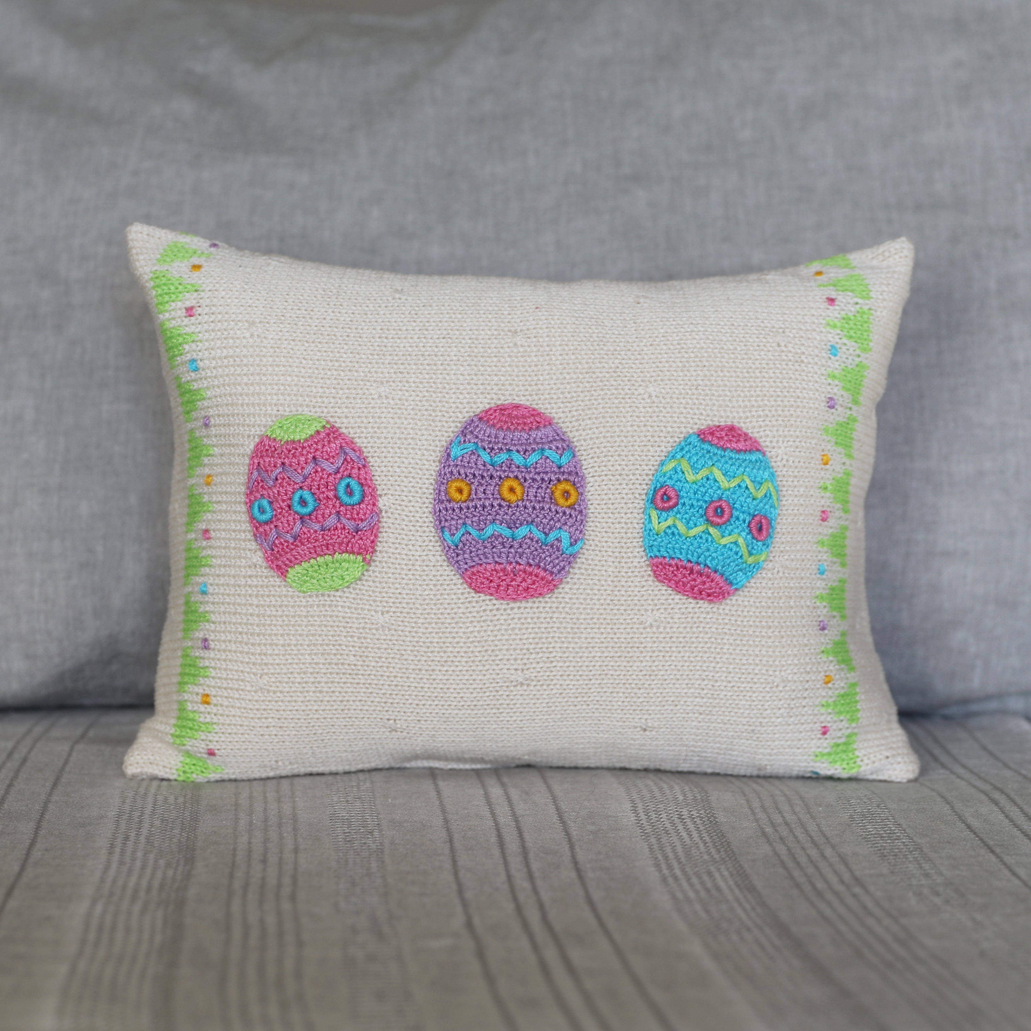 Easter Egg 8 X 11 Pillow