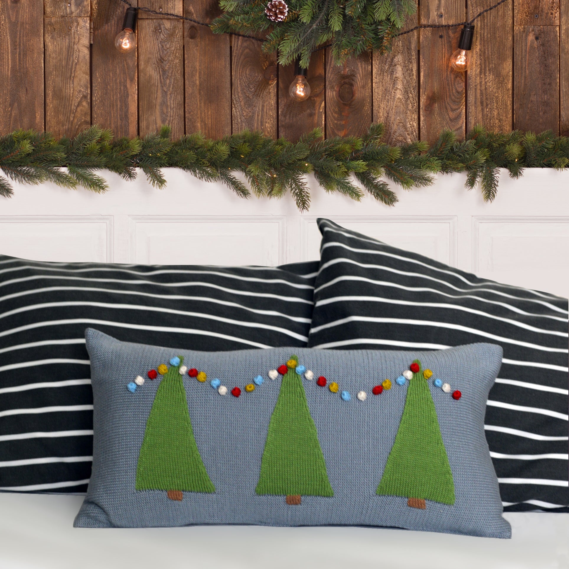 Tree Farm Lumbar Pillow