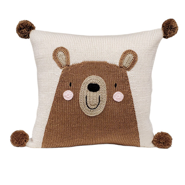 Teddy Bear Pillow 10"