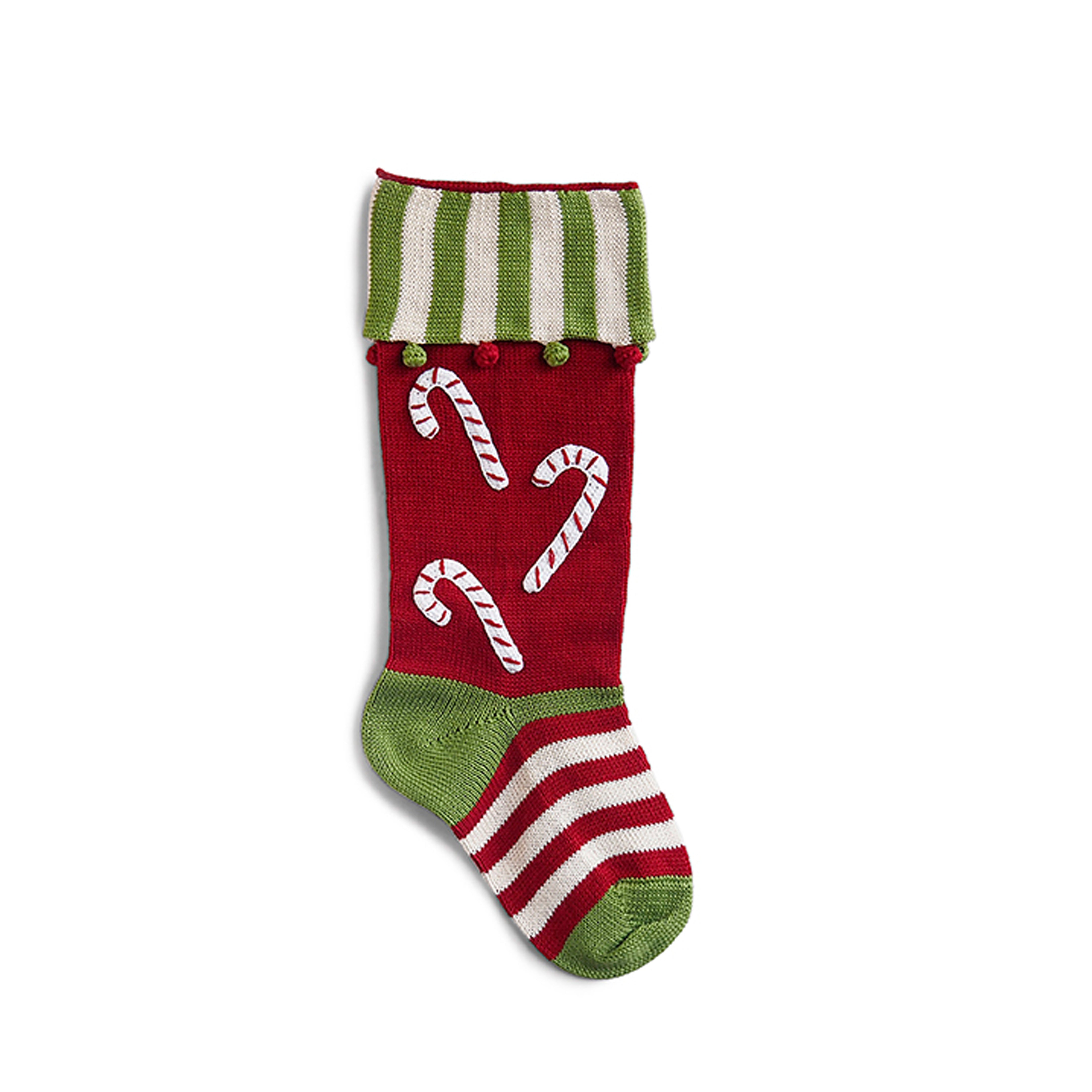 Candy Cane Stocking