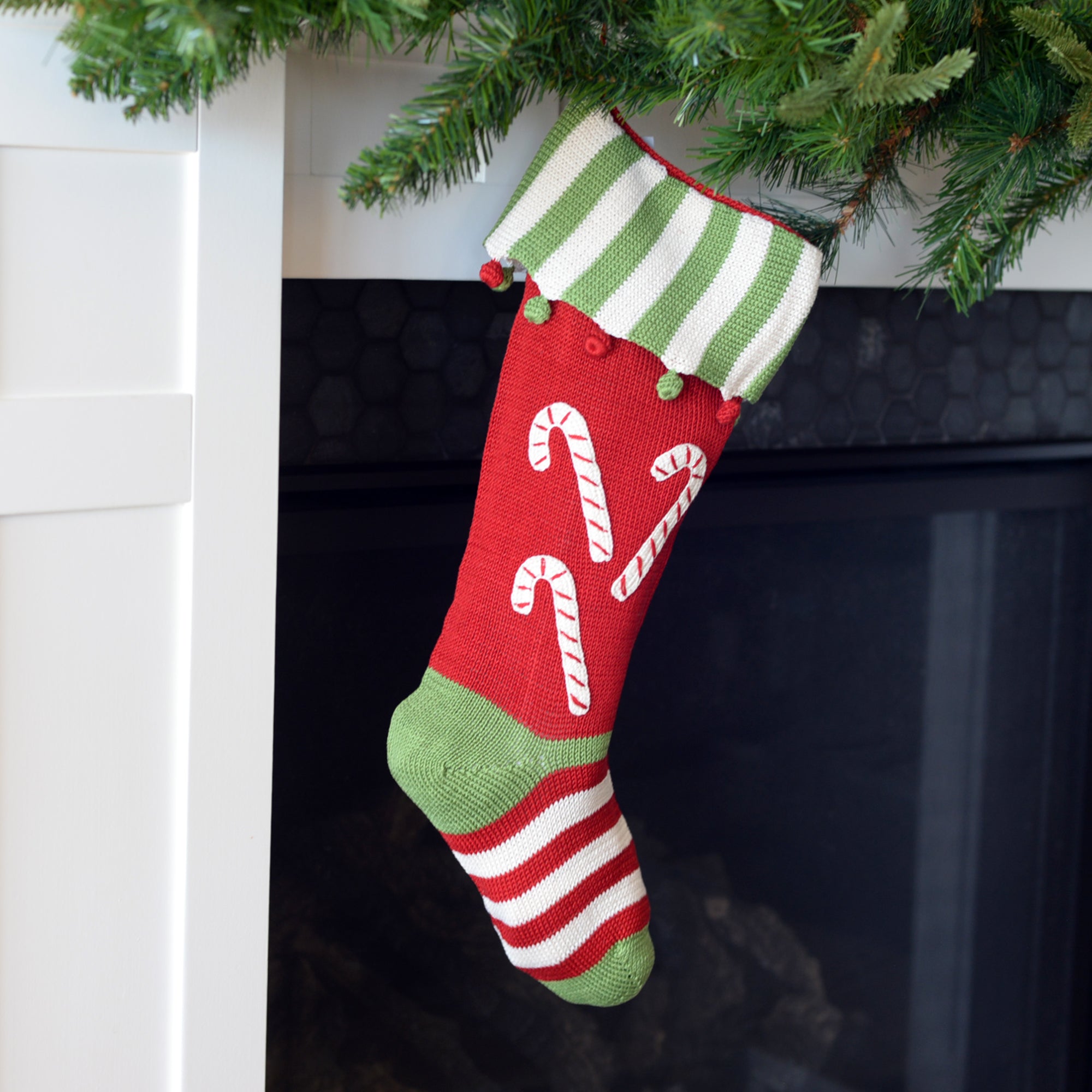 Candy Cane Stocking