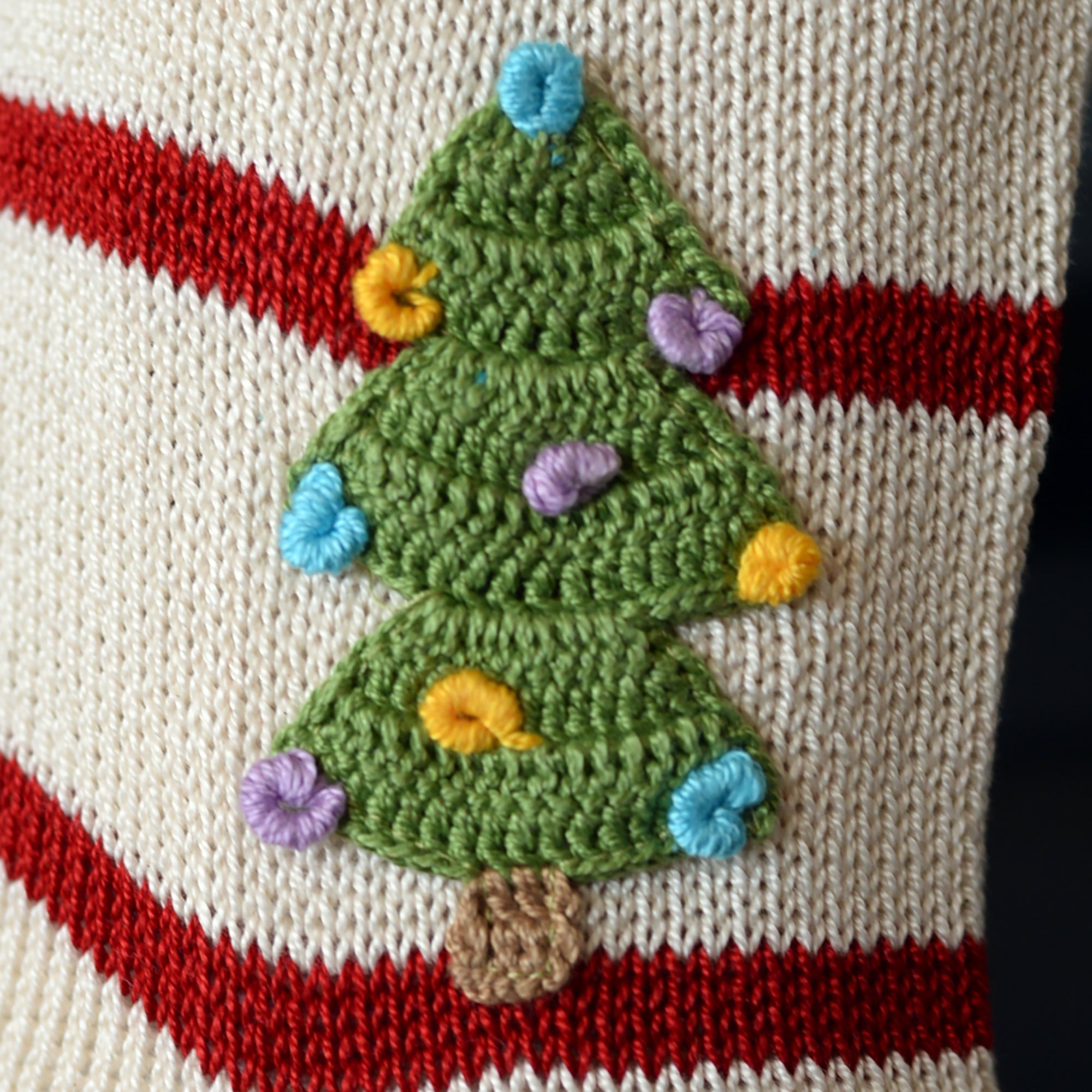 Noel Tree Stocking