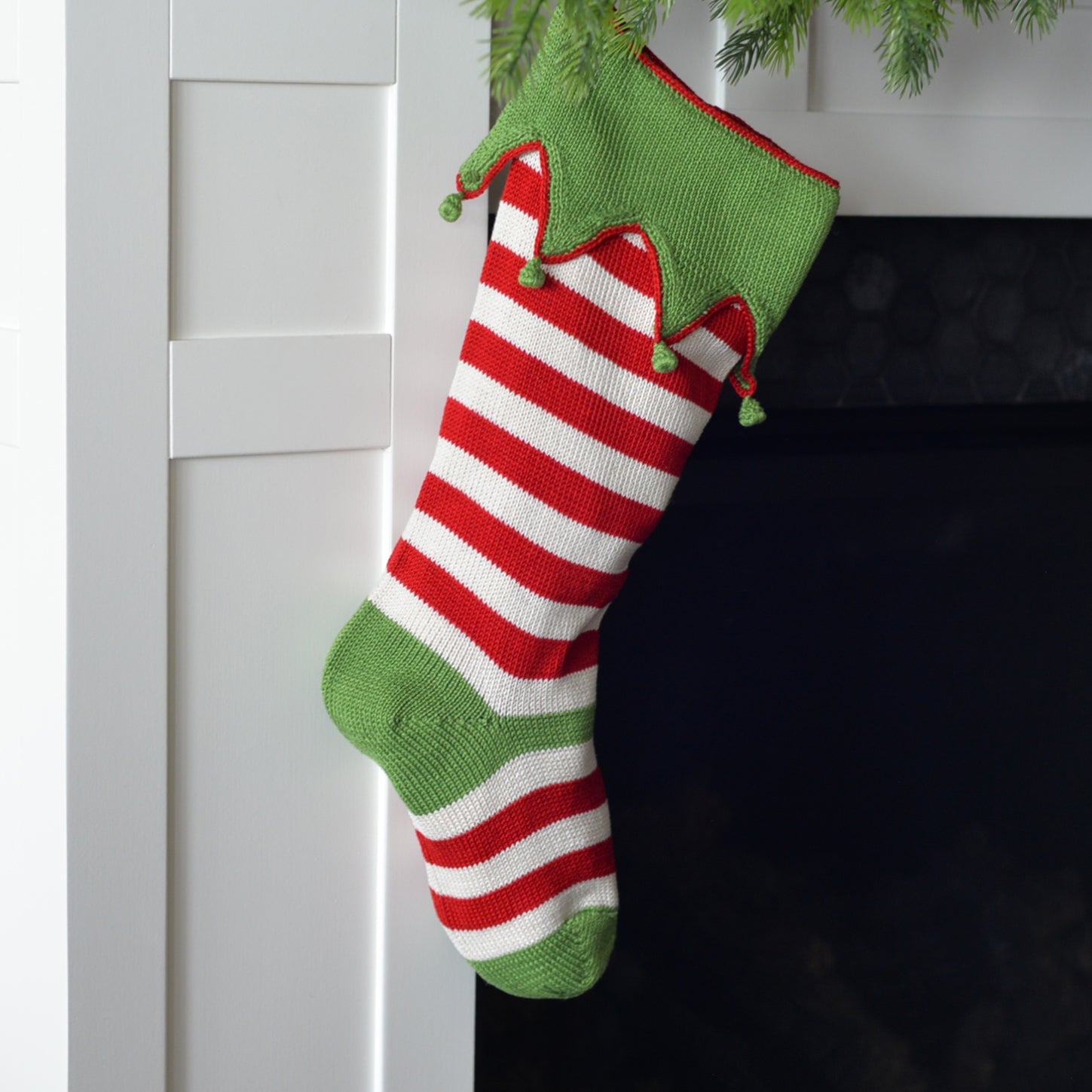 Elf Cuff Stocking, Multi