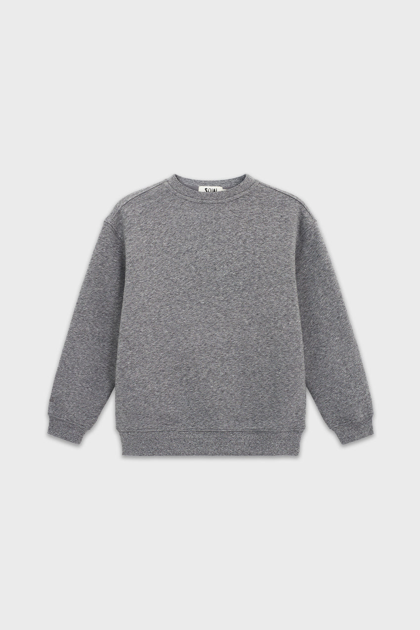 Relaxed Organic Cotton Fleece Sweatshirt