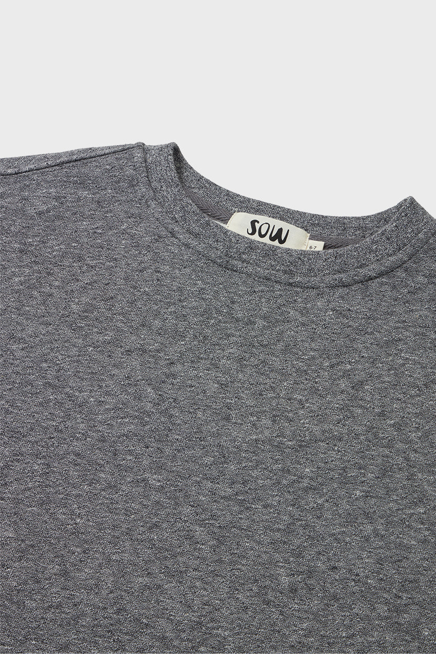 Relaxed Organic Cotton Fleece Sweatshirt