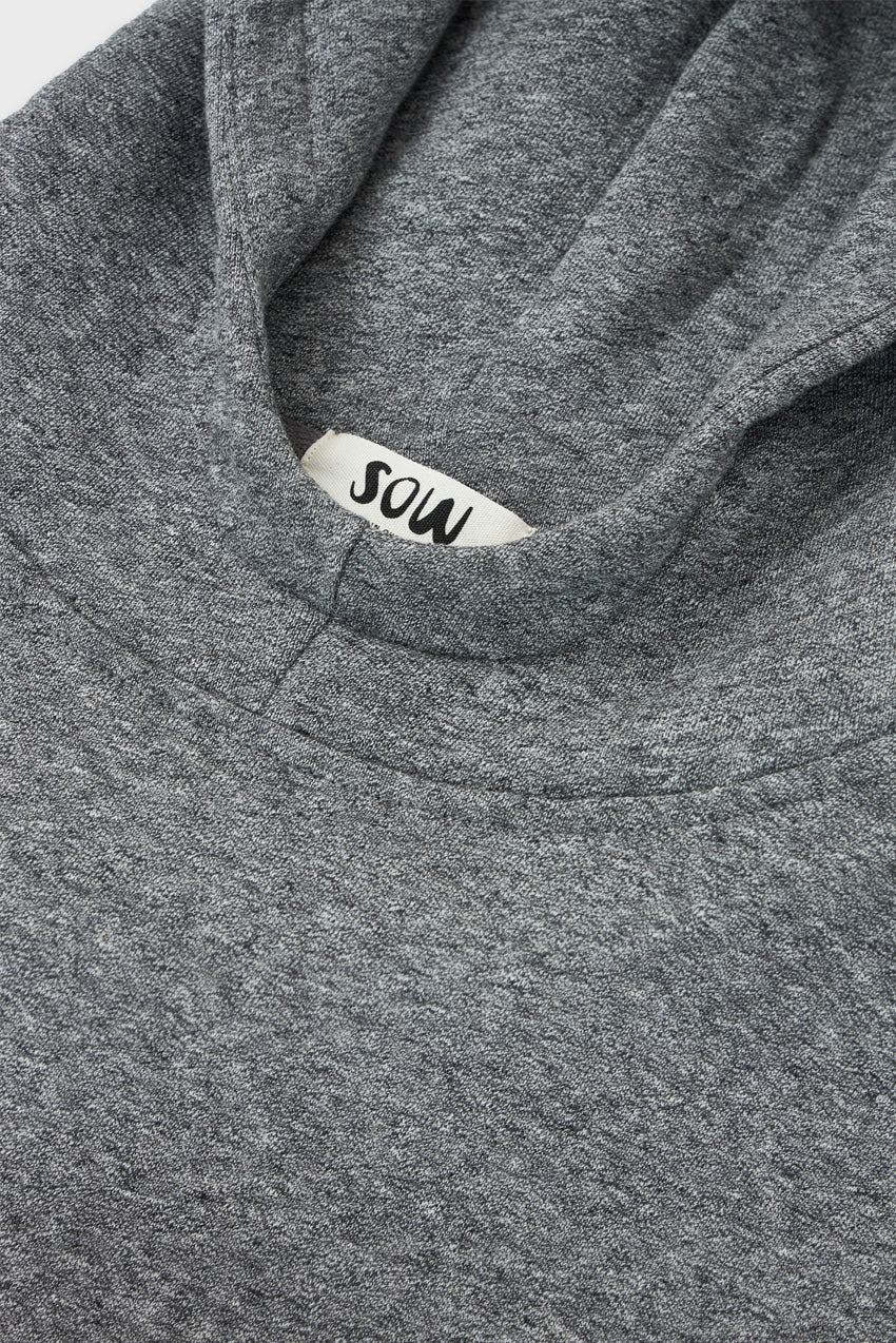 Relaxed Organic Fleece Hoodie
