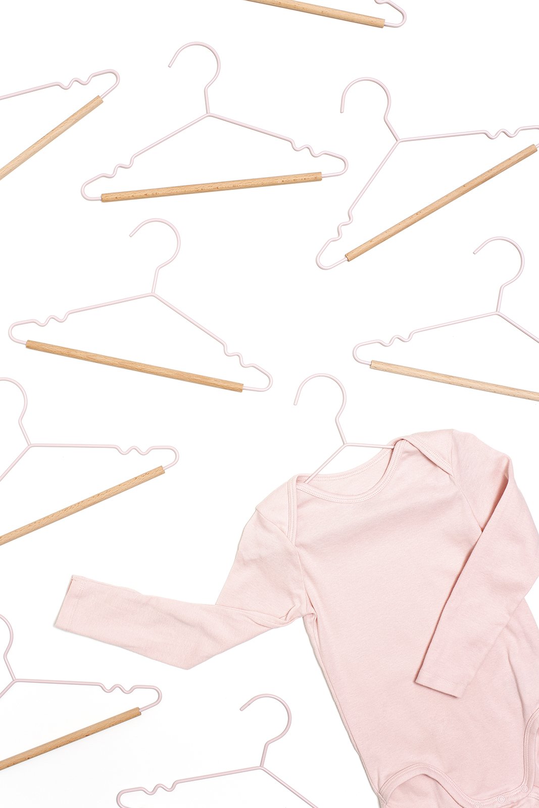 Kids Top Hangers In Blush