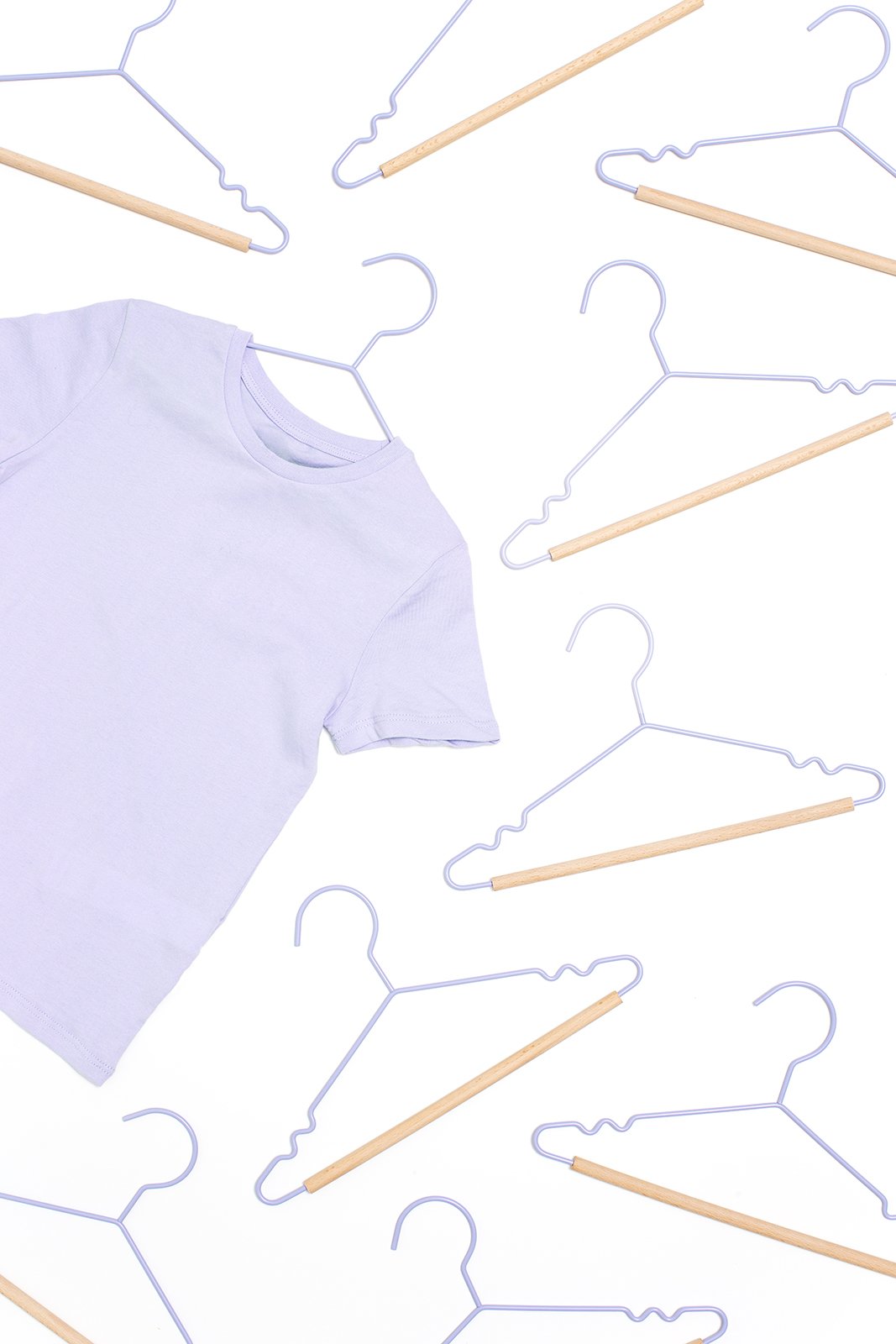 Kids Top Hangers In Lilac