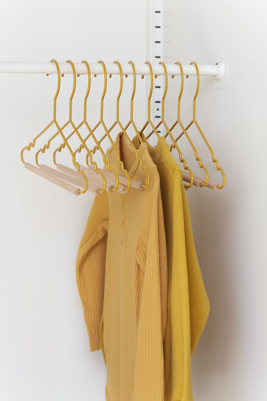 Kids Top Hangers In Mustard