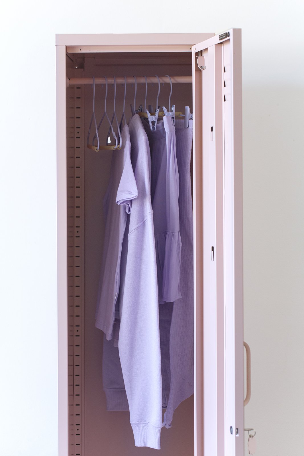 Kids Clip Hangers In Lilac