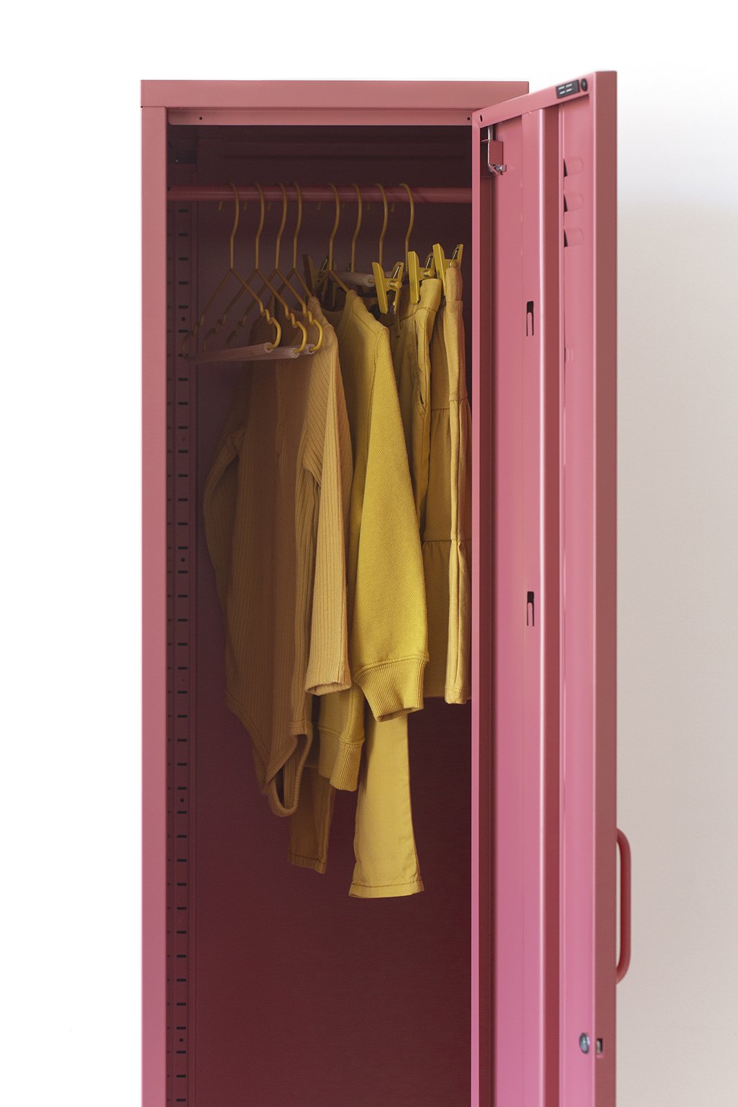 Kids Top Hangers In Mustard