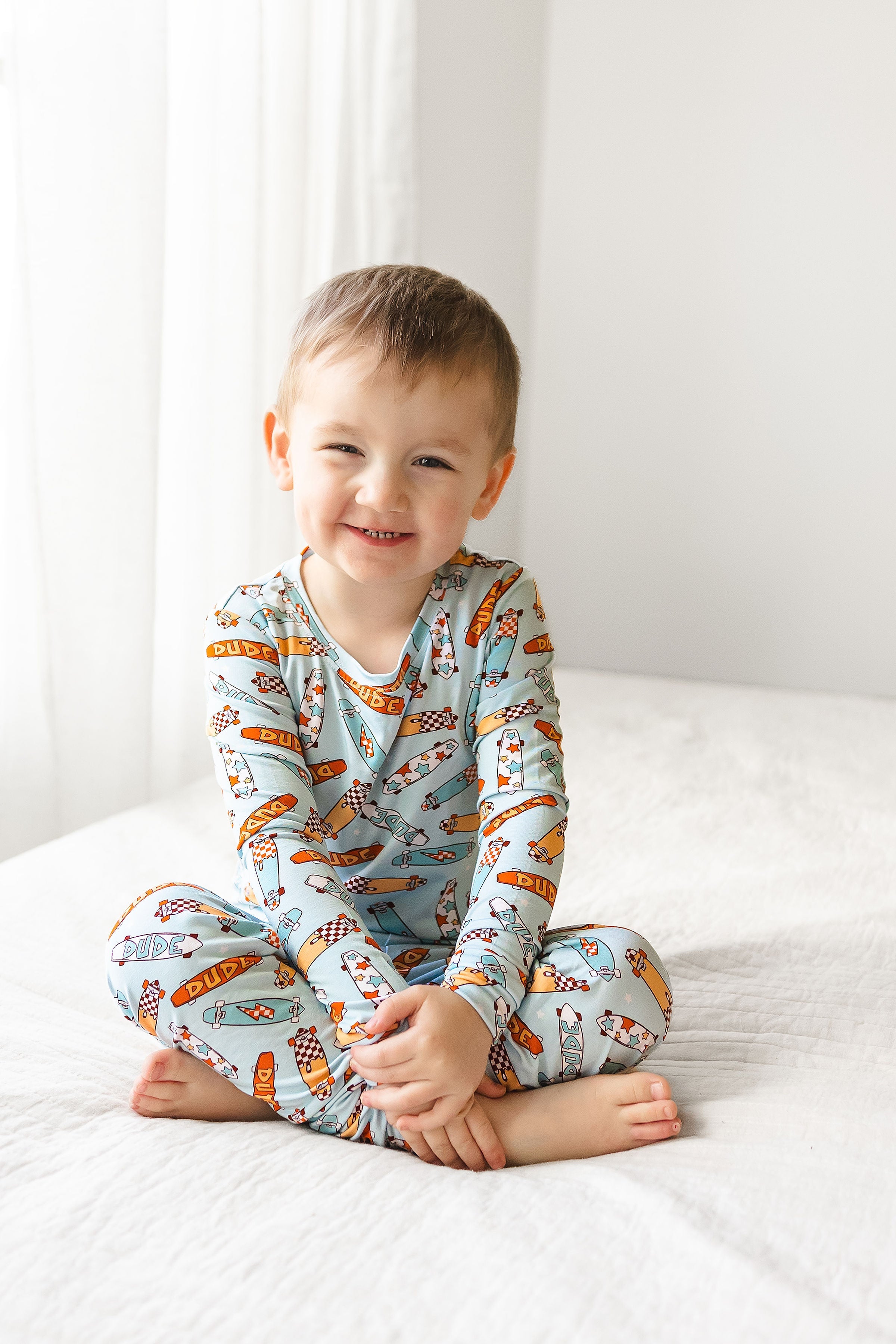 Skater Dude Taller-tots Two-piece Pjs