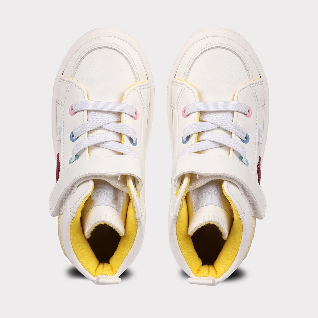 Kami Girls Hook & Loop Sneaker